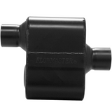 Super 10 Chambered Muffler 409S - 2.5" Inlet Offset/Outlet Centered