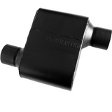 Super 10 Chambered Muffler 409S - 2.5" Inlet Offset/Outlet Offset
