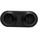 Super 44 Chambered Muffler 409S - 2.5" Inlet Dual/3" Outlet Centered