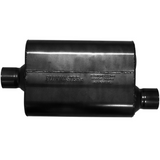 Super 44 Chambered Muffler 409S - 2.5" Inlet Centered/Outlet Offset