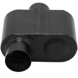 Super 10 Chambered Muffler 409S - 3" Inlet Offset/Outlet Centered