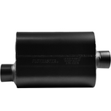 Super 40 Chambered Muffler 409S - 3" Inlet Offset/Outlet Centered