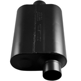 Super 40 Chambered Muffler 409S - 3" Inlet Offset/Outlet Centered