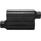 Super 40 Chambered Muffler 409S - 3.5" Inlet Offset/Outlet Offset