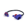Racepak V-Net Tee Cable Connector - 9" w/Terminator Cap