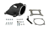 Holley EFI Ford Throttle 4150 Flange Intake Elbow - Black Finish
