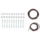 Holley EFI GM LS3/L92 Lo-Ram Base Manifold & Fuel Rails - Black Finish