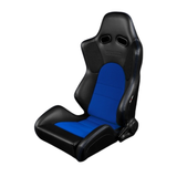 Advan Series Sport Seats - Black Leatherette