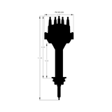 Holley EFI Dual Sync Mopar 383-400 Distributor