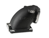 Holley EFI LS 4500 Throttle Body Intake Elbow - Black Cast Aluminum