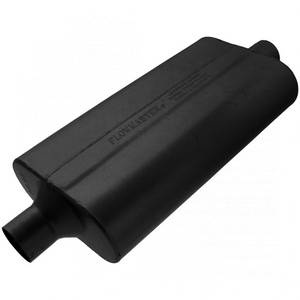 50 Series Delta Flow Chambered Muffler - 2.25" Inlet Centered/Outlet Centered