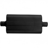 50 Series Delta Flow Chambered Muffler - 2.25" Inlet Centered/Outlet Centered