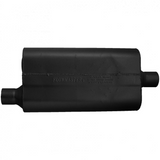 50 Series Delta Flow Chambered Muffler - 2.25" Inlet Offset/Outlet Centered