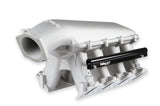 Holley EFI GM LS3/L92 Hi-Ram Intake - 105mm LS TB - Longitudinal Mount Plenum Top - Silver