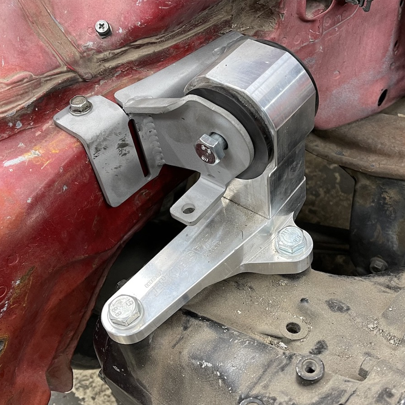Innovative 88-91 CIVIC/CRX CONVERSION BILLET ENGINE MOUNT KIT (B-Series/Hydro