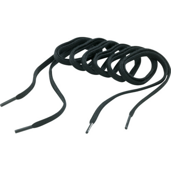 Fire-Retardant Shoe Laces Black Nomex