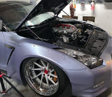 Nissan R35 GTR Carbon Engine Hood Damper