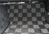Nissan 300ZX Z32 90-96 Convertible Checkered Race Floor Mats - Dark Grey (Front Only)