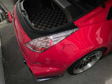 Nissan 350Z Z33 Checkered Rear Trunk Mats - Dark Grey