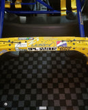 Nissan 350Z Z33 Checkered Rear Trunk Mats - Dark Grey