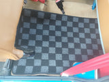 Austin Mini MK2+ (1967-On) Checkered Race Floor Mats - Dark Grey