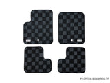 Dodge Caliber SRT4 08-09 Checkered Race Floor Mats - Dark Grey