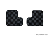 Dodge Caliber SRT4 08-09 Checkered Race Floor Mats - Dark Grey