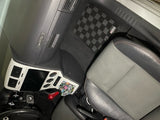 Dodge Caliber SRT4 08-09 Checkered Race Floor Mats - Dark Grey