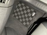 Dodge Caliber SRT4 08-09 Checkered Race Floor Mats - Dark Grey