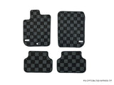 Chevrolet Cobalt 05-10 Checkered Race Floor Mats - Dark Grey