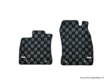 Lexus CT200/250 Hybrid 10-17 Checkered Race Floor Mats - Dark Grey