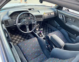 Acura Integra 90-93 (DA/DB) Checkered Race Floor Mats - Dark Grey