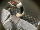 Acura Integra 94-01 (DC2) Checkered Race Floor Mats - Dark Grey