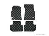 Acura Integra 94-01 (DC2) Checkered Race Floor Mats - Dark Grey
