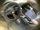 Acura Integra 94-01 (DC2) Checkered Race Floor Mats - Dark Grey