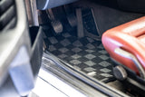Bmw E30 84-91 3-Series (Coupe/Sedan) Checkered Race Floor Mats - Dark Grey