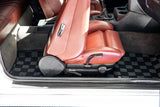 Bmw E30 84-91 3-Series (Coupe/Sedan) Checkered Race Floor Mats - Dark Grey