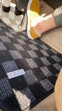 Bmw E30 84-91 3-Series (Coupe/Sedan) Checkered Race Floor Mats - Dark Grey