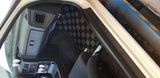 Mazda RX-7 FC3S 86-90 Checkered Race Floor Mats - Dark Grey