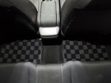 Honda Civic 10th Gen Hatch /Sedan/Coupe 17-21 Checkered Race Floor Mats - Dark Grey