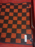 Honda Civic Type-R (FL5) 22+ Checkered Race Floor Mats - Red / Black