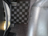 Infiniti G37 08-13 (Coupe/Sedan) Checkered Race Floor Mats - Dark Grey