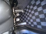 Infiniti G37 08-13 (Coupe/Sedan) Checkered Race Floor Mats - Dark Grey