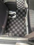 Subaru WRX GC8 92-99 Checkered Race Floor Mats - Dark Grey