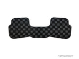 Subaru WRX GC8 92-99 Checkered Race Floor Mats - Dark Grey