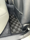 Lexus IS250 06-13 Checkered Race Floor Mats - Dark Grey