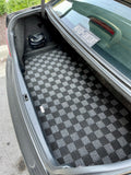 Lexus GS300/400 00-04 Checkered Rear Trunk Mats - Dark Grey