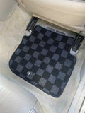 Lexus GS300/400 00-04 Checkered Race Floor Mats - Dark Grey