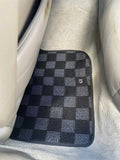 Lexus GS300/400 00-04 Checkered Race Floor Mats - Dark Grey