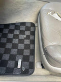 Lexus GS300/400 00-04 Checkered Race Floor Mats - Dark Grey